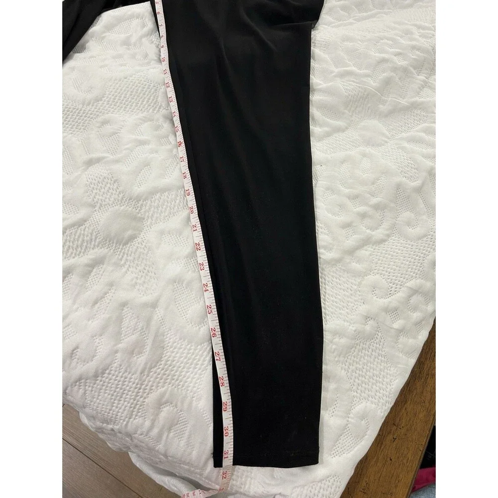 Michael Kors Womens Size Medium Black Jumpsuit Sleeveless V Neck Pullover